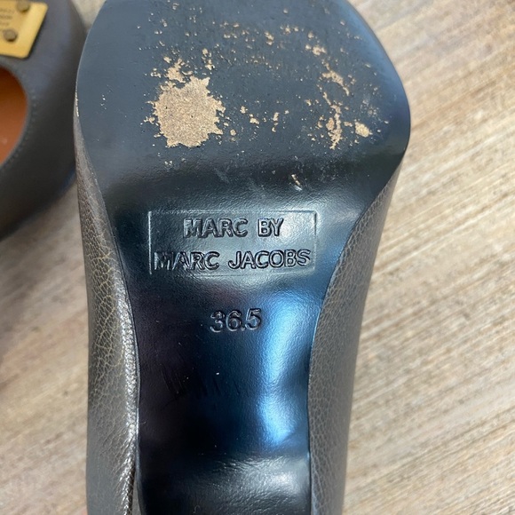 Marc by Marc Jacobs Leather Heels - Picture 5 of 8